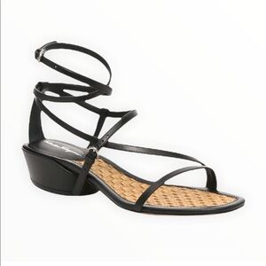 NIB Salvatore Ferragamo Egadi 30 Leather Sandal
